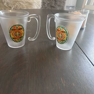 Harry Potter butter, beer, plastic glasses